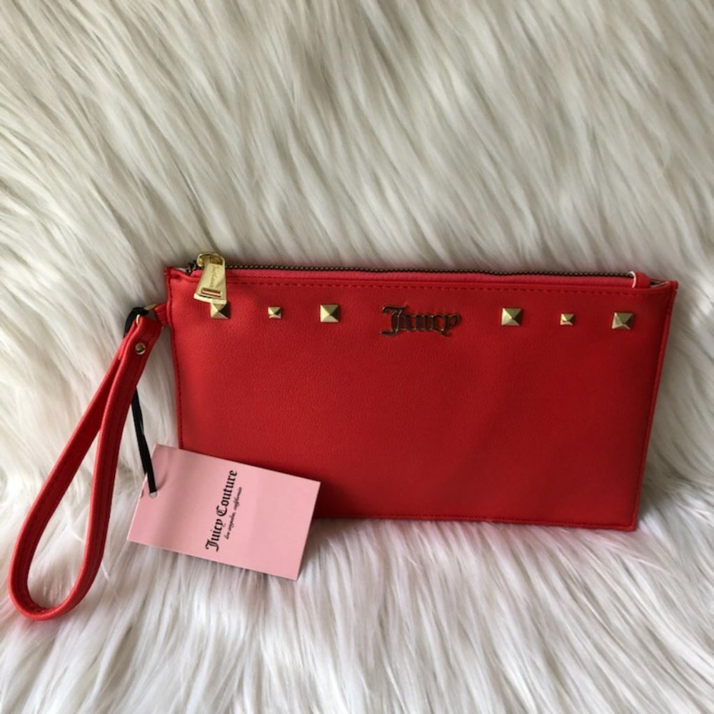 Juicy Couture Red Wristlet